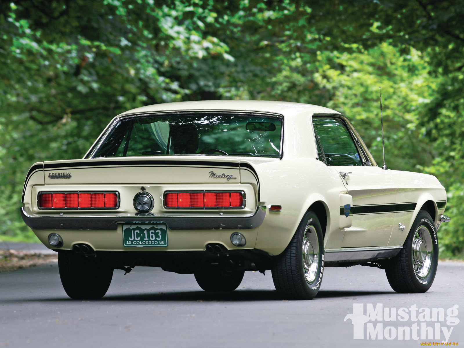 1968, high, country, special, mustang, 